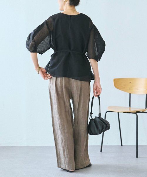 BEARDSLEY / ビアズリー その他パンツ | リネンワイドパンツ | 詳細10