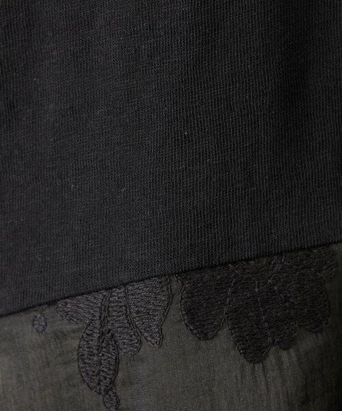 BEARDSLEY / ビアズリー カットソー | 裾シアー刺繍Tee | 詳細29