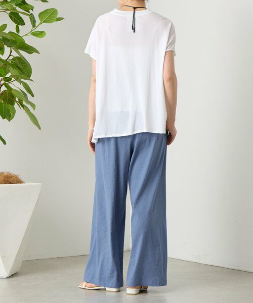 BEARDSLEY / ビアズリー その他パンツ | リネンストレッチウエストリブワイドパンツ【セットアップ】 | 詳細27