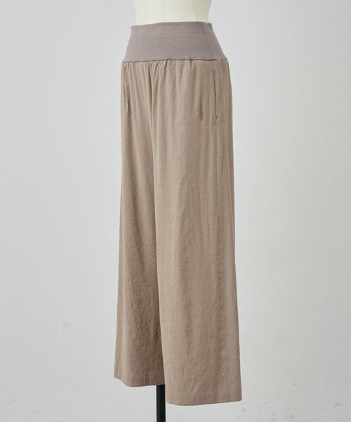 BEARDSLEY / ビアズリー その他パンツ | リネンストレッチウエストリブワイドパンツ【セットアップ】 | 詳細29