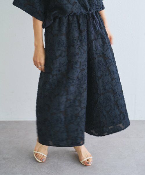 BEARDSLEY / ビアズリー その他パンツ | 《5/21(木)12：00予約開始》花ボーダージャガードサルエルパンツ | 詳細1