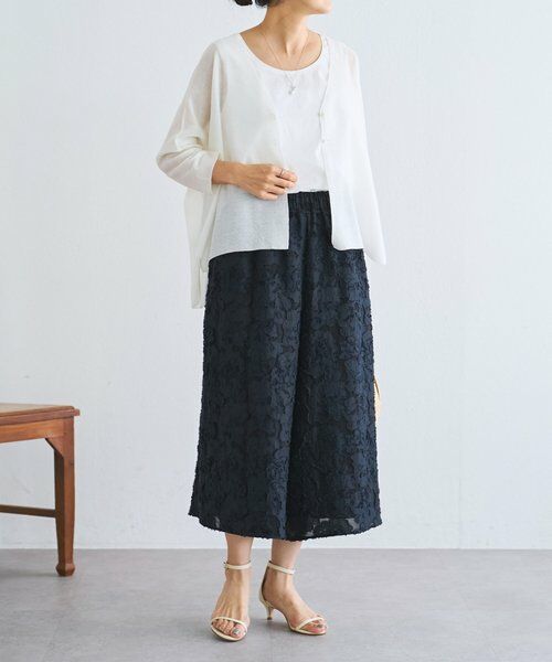 BEARDSLEY / ビアズリー その他パンツ | 《5/21(木)12：00予約開始》花ボーダージャガードサルエルパンツ | 詳細11