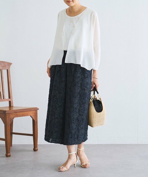 BEARDSLEY / ビアズリー その他パンツ | 《5/21(木)12：00予約開始》花ボーダージャガードサルエルパンツ | 詳細12