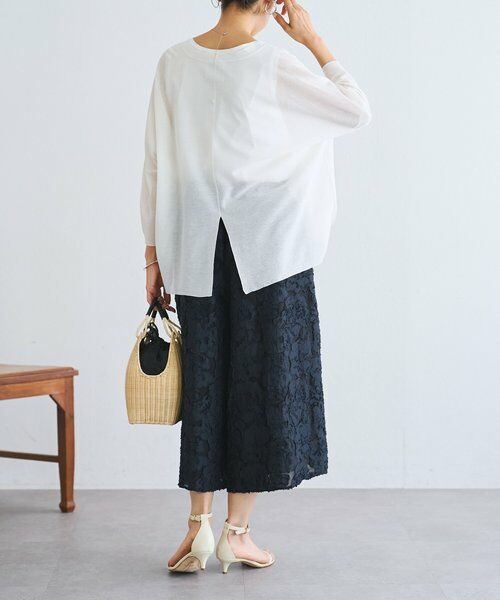 BEARDSLEY / ビアズリー その他パンツ | 《5/21(木)12：00予約開始》花ボーダージャガードサルエルパンツ | 詳細13