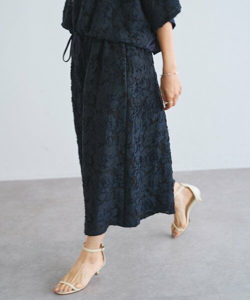 BEARDSLEY / ビアズリー その他パンツ | 《5/21(木)12：00予約開始》花ボーダージャガードサルエルパンツ | 詳細2