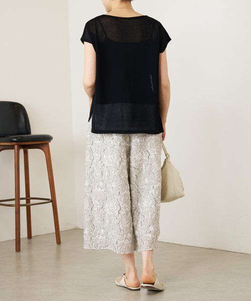 BEARDSLEY / ビアズリー その他パンツ | 《5/21(木)12：00予約開始》花ボーダージャガードサルエルパンツ | 詳細27