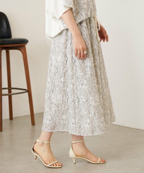 BEARDSLEY / ビアズリー その他パンツ | 《5/21(木)12：00予約開始》花ボーダージャガードサルエルパンツ | 詳細18