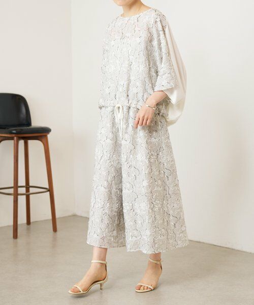 BEARDSLEY / ビアズリー その他パンツ | 《5/21(木)12：00予約開始》花ボーダージャガードサルエルパンツ | 詳細21