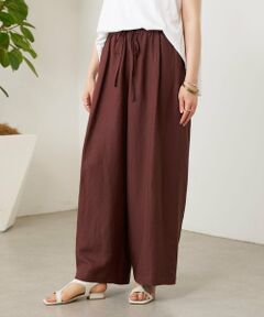 BEARDSLEY / ビアズリー その他パンツ | リネン混バギーパンツ