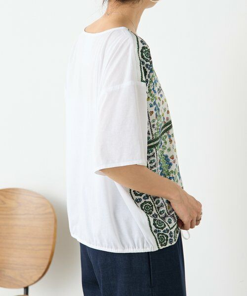 BEARDSLEY / ビアズリー カットソー | PARK柄スクエアTee | 詳細7