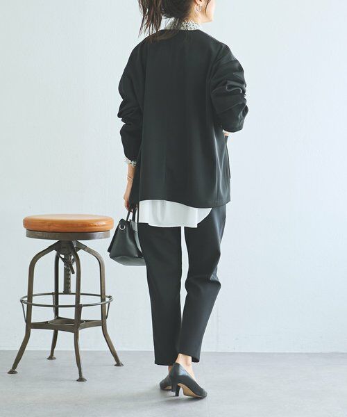 BEARDSLEY / ビアズリー その他パンツ | 《近日予約開始予定》ウエストリブスリムパンツ | 詳細10