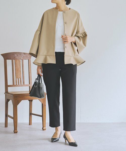 BEARDSLEY / ビアズリー その他パンツ | 《近日予約開始予定》ウエストリブスリムパンツ | 詳細17