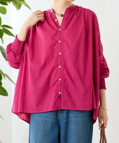 BEARDSLEY / ビアズリー シャツ・ブラウス | 《6/11(木)12:00予約開始》ダリアボタニカルダイブラウス