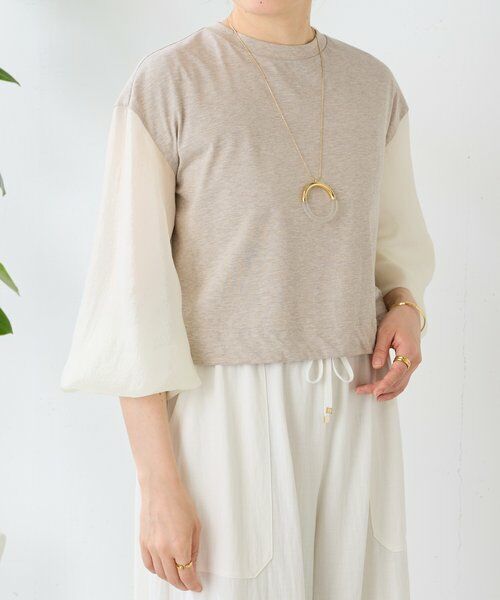BEARDSLEY / ビアズリー カットソー | ソデシアーコンビTee | 詳細3
