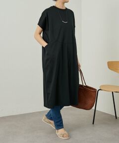 BEARDSLEY / ビアズリー ロング・マキシ丈ワンピース | 《6/11(木)12:00予約開始》ジャージーサックワンピ