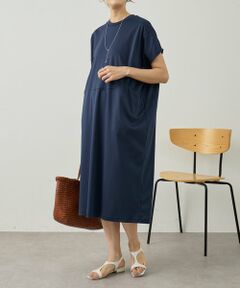 BEARDSLEY / ビアズリー ロング・マキシ丈ワンピース | 《6/11(木)12:00予約開始》ジャージーサックワンピ
