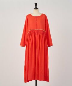BEARDSLEY / ビアズリー ロング・マキシ丈ワンピース | 《INJIRI》刺繍入りワンピース