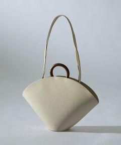 BEARDSLEY / ビアズリー トートバッグ | 《BAKARI》レザー&ウッドバッグ