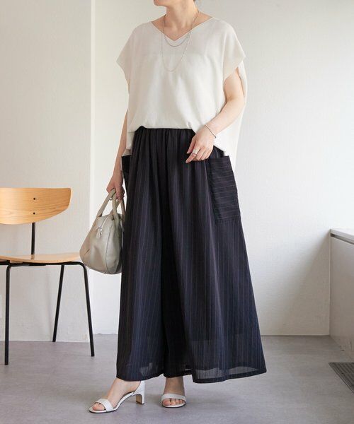 BEARDSLEY / ビアズリー その他パンツ | コットンボイルワイドサルエルパンツ | 詳細10