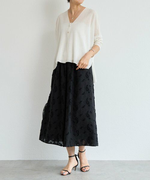 BEARDSLEY / ビアズリー その他パンツ | ペイズリージャガードキュロット【セットアップ】 | 詳細8