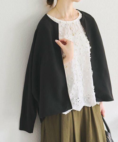 BEARDSLEY / ビアズリー カットソー | ツブツブフロント刺繍カットソー | 詳細16