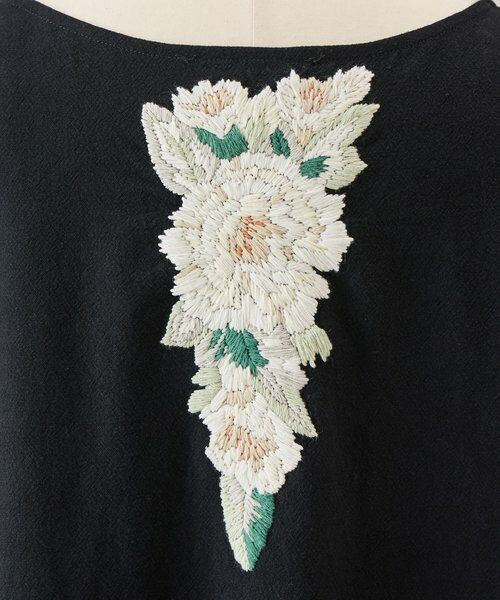 BEARDSLEY / ビアズリー ロング・マキシ丈ワンピース | ワンポイント刺繍ワンピ | 詳細13