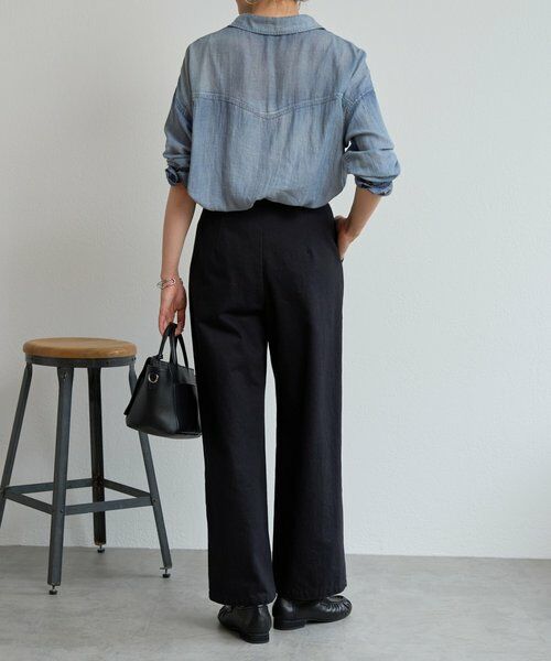 BEARDSLEY / ビアズリー その他パンツ | コットンタックパンツ【セットアップ】 | 詳細10