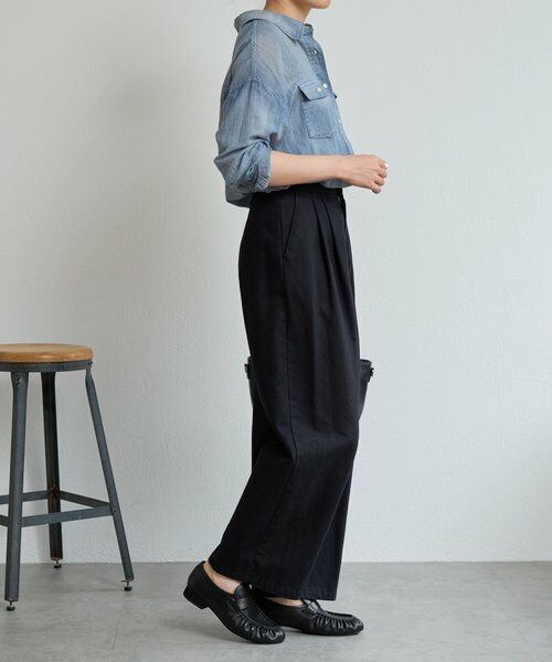 BEARDSLEY / ビアズリー その他パンツ | コットンタックパンツ【セットアップ】 | 詳細11