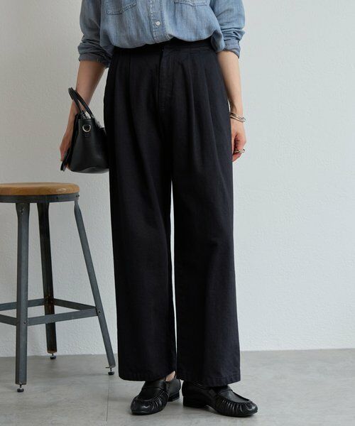 BEARDSLEY / ビアズリー その他パンツ | コットンタックパンツ【セットアップ】 | 詳細5