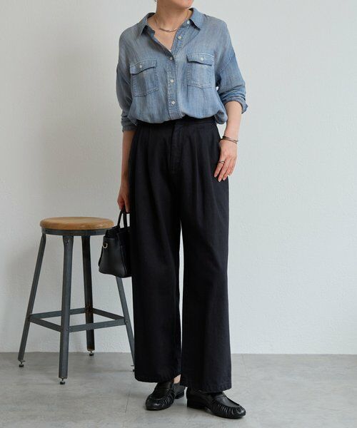 BEARDSLEY / ビアズリー その他パンツ | コットンタックパンツ【セットアップ】 | 詳細9