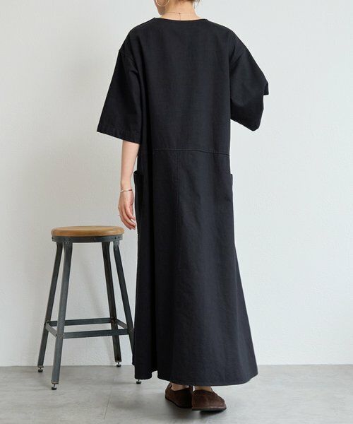 BEARDSLEY / ビアズリー ロング・マキシ丈ワンピース | コットンポケットワンピ | 詳細3