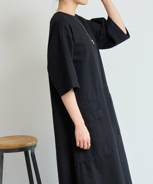 BEARDSLEY / ビアズリー ロング・マキシ丈ワンピース | コットンポケットワンピ | 詳細5