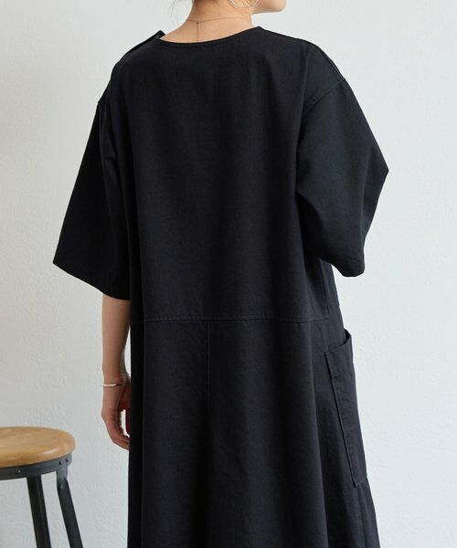 BEARDSLEY / ビアズリー ロング・マキシ丈ワンピース | コットンポケットワンピ | 詳細6