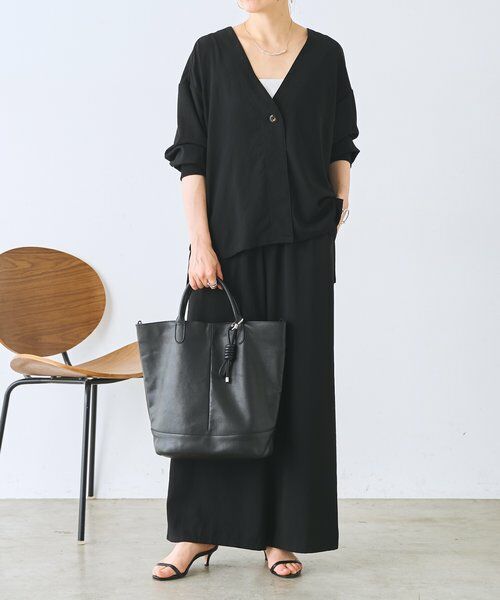 BEARDSLEY / ビアズリー トートバッグ | 《6/20(土)12：00予約開始》チャーム付きシュリンク2wayバッグ《本革》 | 詳細5