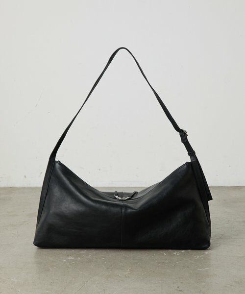 BEARDSLEY / ビアズリー ショルダーバッグ | プルアップレザーフラットバッグ《本革》【A4対応】 | 詳細10