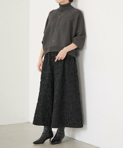 BEARDSLEY / ビアズリー その他パンツ | もこもこ花ジャガードキュロット《15 quinze》 | 詳細23