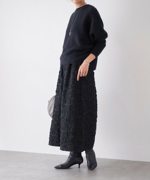 BEARDSLEY / ビアズリー その他パンツ | もこもこ花ジャガードキュロット《15 quinze》 | 詳細18