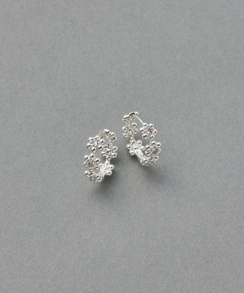 BEARDSLEY / ビアズリー ブレスレット・バングル | フラワーピアス（シルバー）