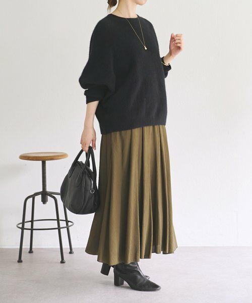 BEARDSLEY / ビアズリー その他パンツ | サーキュラーギャザーパンツ（カーキ）
