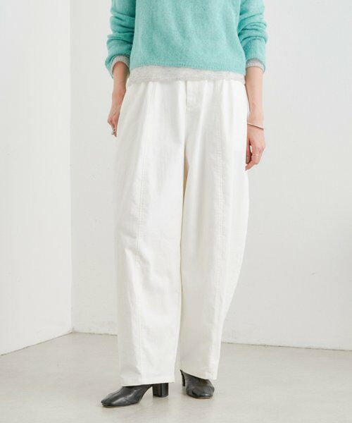 BEARDSLEY / ビアズリー その他パンツ | 《8/1(土)12:00新色予約開始予定》バレルパンツ（ホワイト）