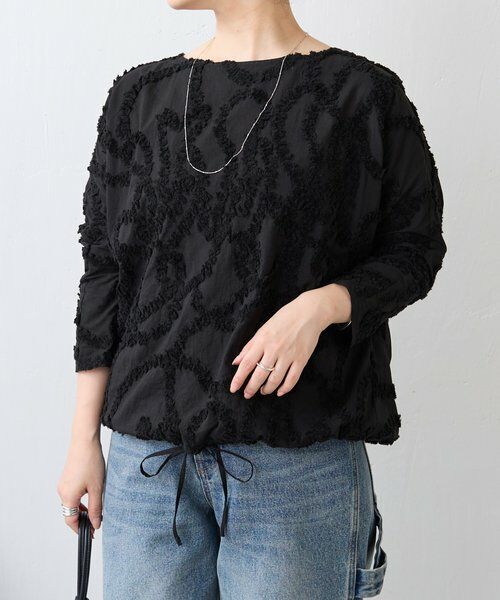 BEARDSLEY / ビアズリー シャツ・ブラウス | フリルシシュウシャツTシャツ | 詳細21