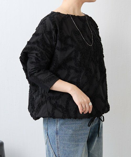 BEARDSLEY / ビアズリー シャツ・ブラウス | フリルシシュウシャツTシャツ | 詳細24