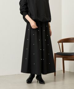 BEARDSLEY / ビアズリー ロング・マキシ丈スカート | 《8/15予約》パールドットスカート《HiROMITHiSTLE》