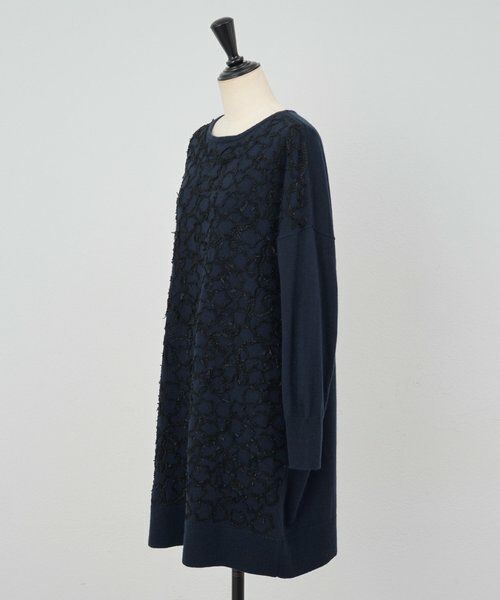 BEARDSLEY / ビアズリー ニット・セーター | 《7/17(金)12：00予約開始》星刺繍ニットチュニック | 詳細13