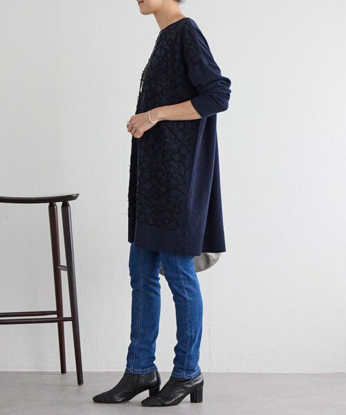BEARDSLEY / ビアズリー ニット・セーター | 《7/17(金)12：00予約開始》星刺繍ニットチュニック | 詳細6