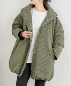 BEARDSLEY / ビアズリー その他アウター | 《8/19(水)12:00予約開始》リップルチェックミドルコート