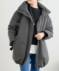 BEARDSLEY / ビアズリー その他アウター | 《8/19(水)12:00予約開始》リップルチェックミドルコート