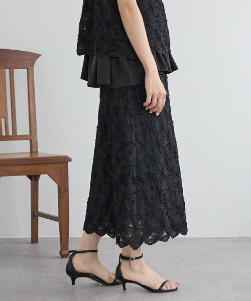 BEARDSLEY / ビアズリー ロング・マキシ丈スカート | フラワー刺繍スカート《LIVETART》 | 詳細3