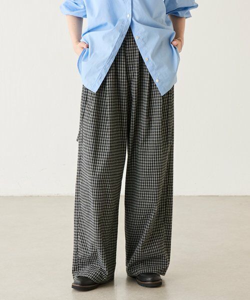 BEARDSLEY / ビアズリー その他パンツ | チェックパンツ《FRIPIER》（ブラック）