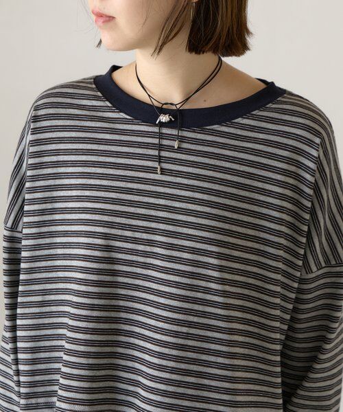 BEARDSLEY / ビアズリー カットソー | ボーダークロップロンTee《FRIPIER》 | 詳細11
